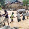 MDMC Bengkulu Gotong Royong Bangun Jembatan Darurat di Lokasi Bencana Sumbar