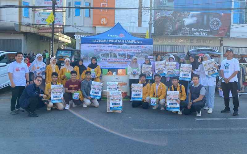 LAZISMU Lampung berkolaborasi dengan berbagai pihak himpun donasi untuk bencana Sumatra. (tri)