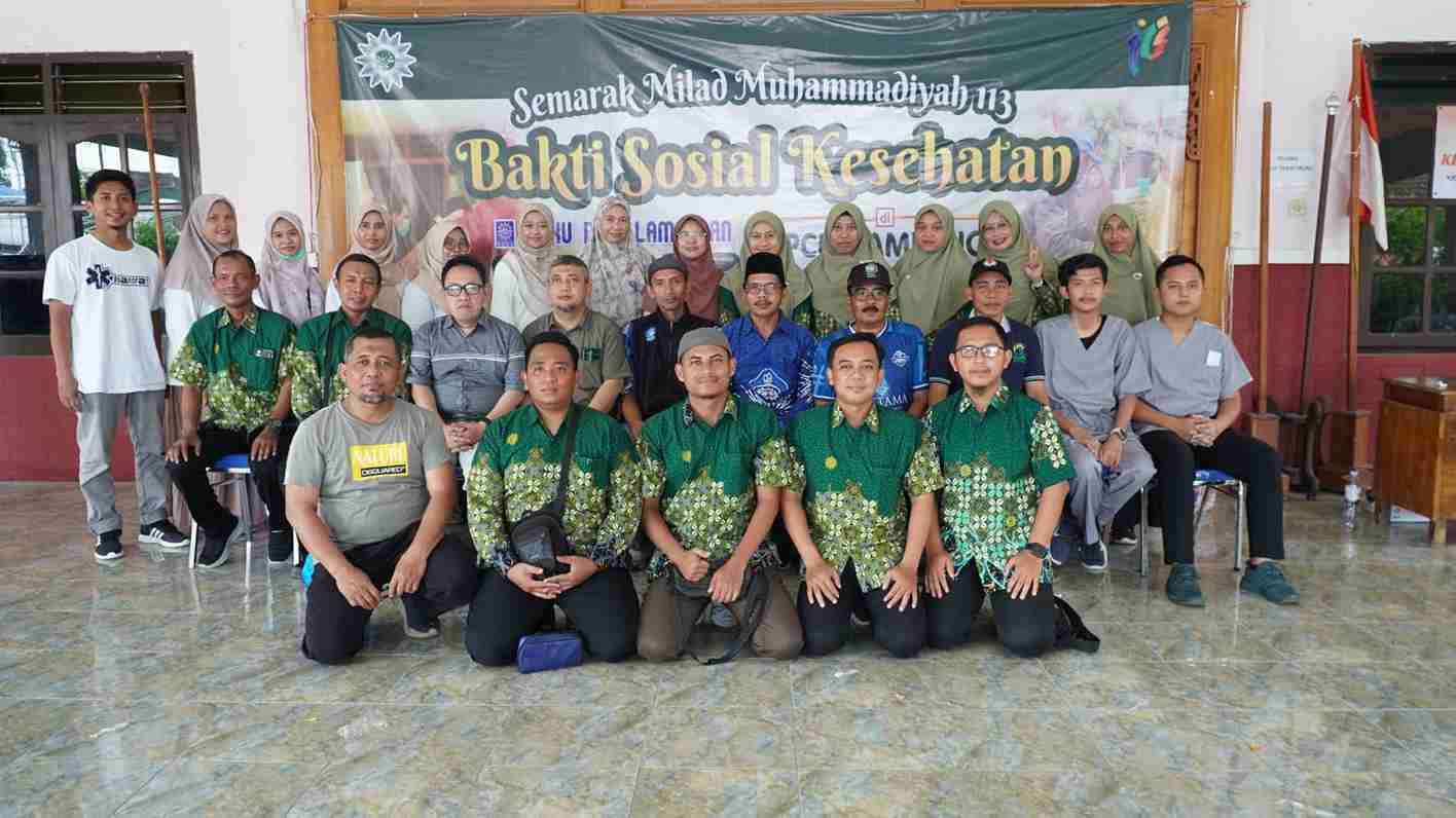 MPKU Muhammadiyah Lamongan Gelar Baksos di Kecamatan Sambeng