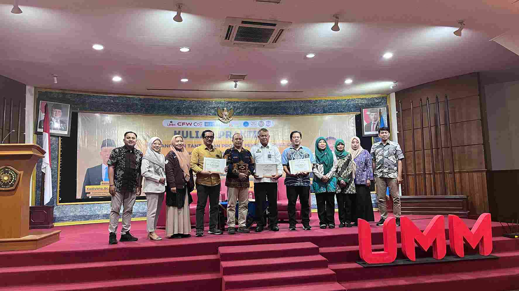 UMM Gelar Kuliah Praktisi Pekerja Sosial Koreksional di LAPAS dan BAPAS