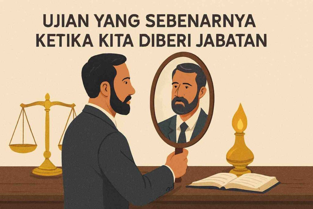 Ujian yang Sebenarnya Ketika Kita Diberi Jabatan