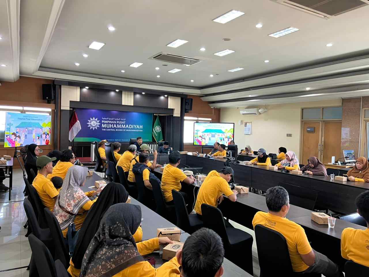 Silaturahim ke Kantor PP Muhammadiyah, Meneladani Ikhtiar Membangun Rumah di Surga