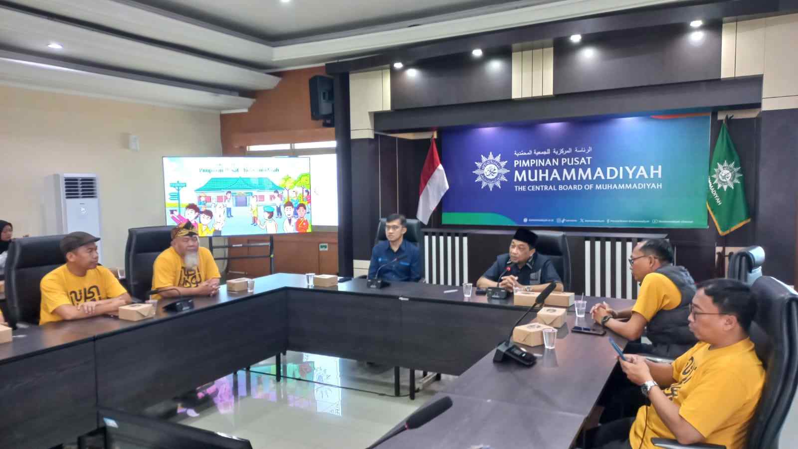 Silaturahim ke Kantor PP Muhammadiyah, Meneladani Ikhtiar Membangun Rumah di Surga