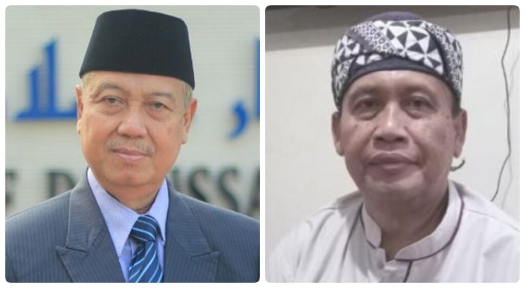 Prof. Dr. KH Amal Fathullah Zarkasyi, M.A. dan Ustaz Muhammad Jazir.