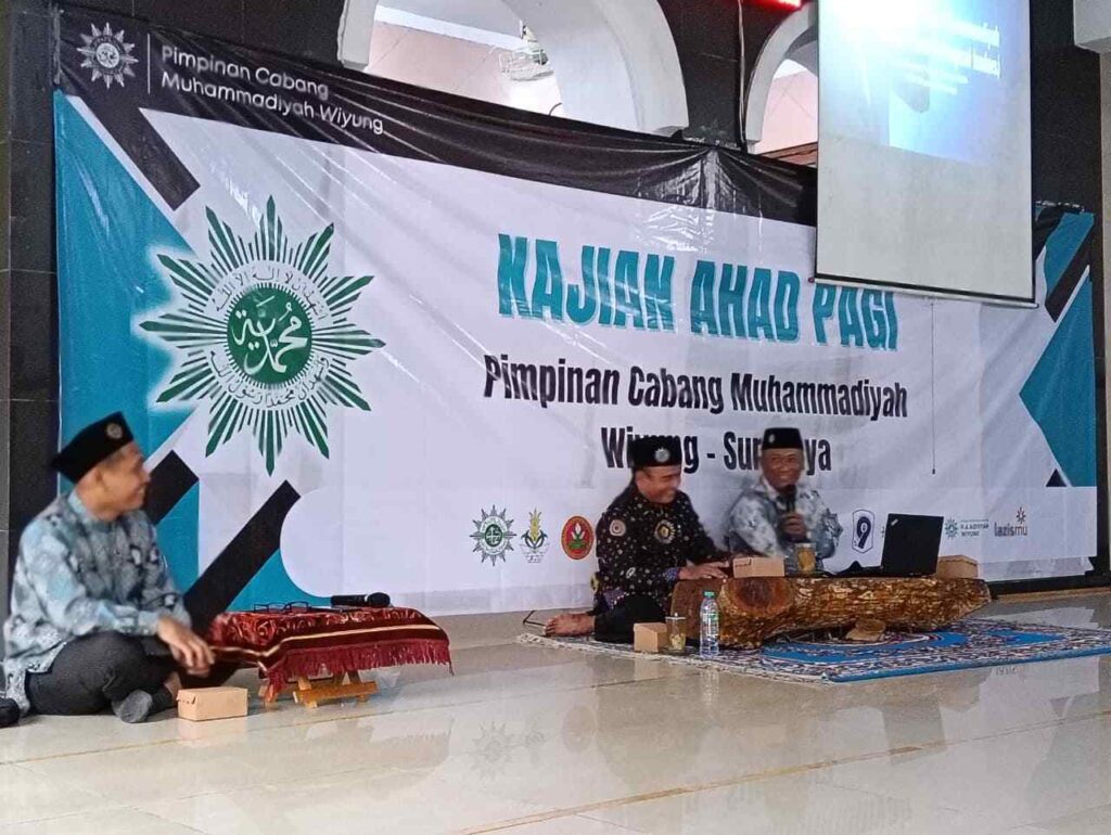 Kajian Ahad Pagi PCM Wiyung, Pahami Tugas Manusia Sebagai Khalifah