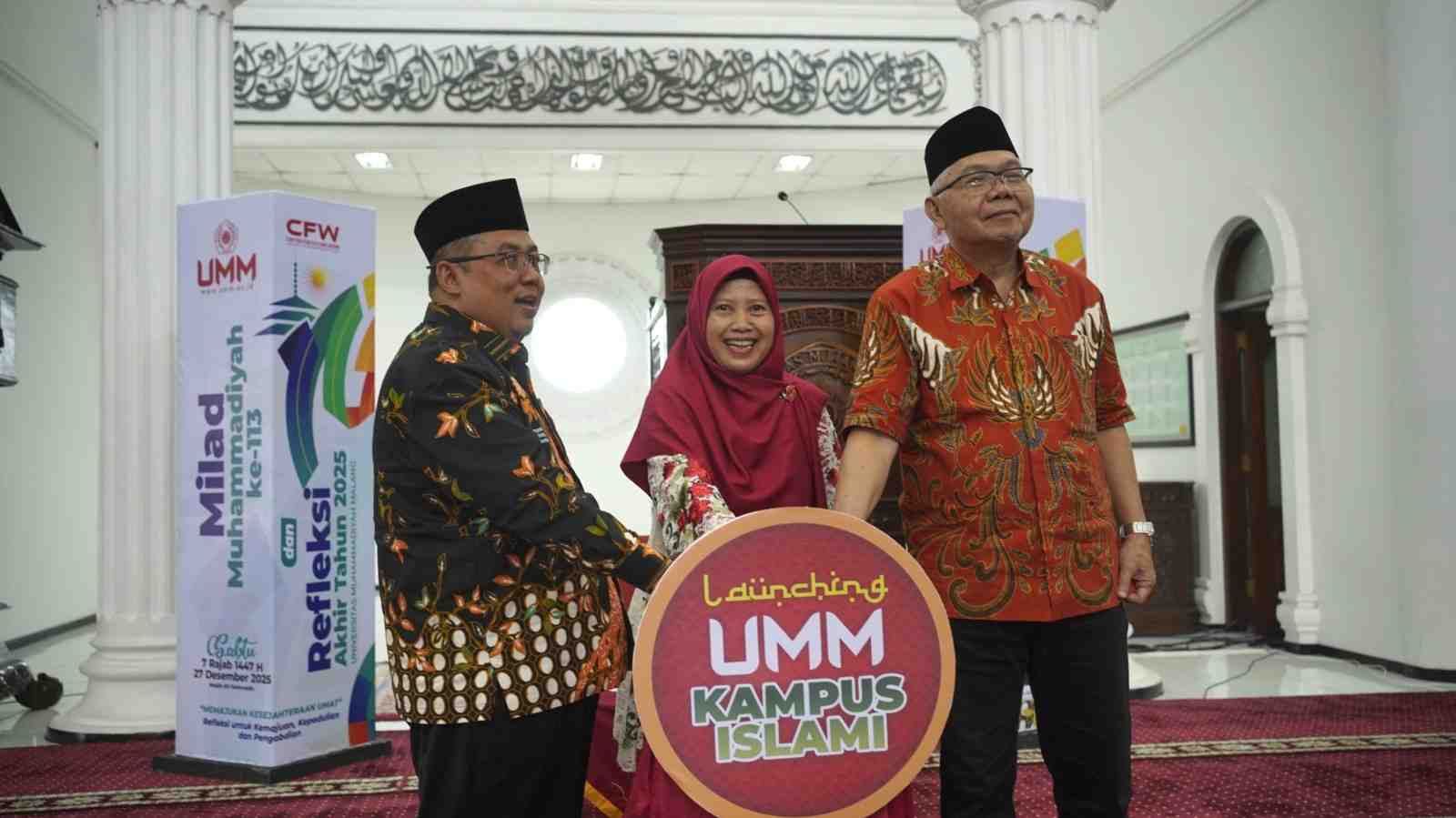 UMM Raih PTMA Terbaik dan Luncurkan Identitas Baru sebagai Kampus Islami