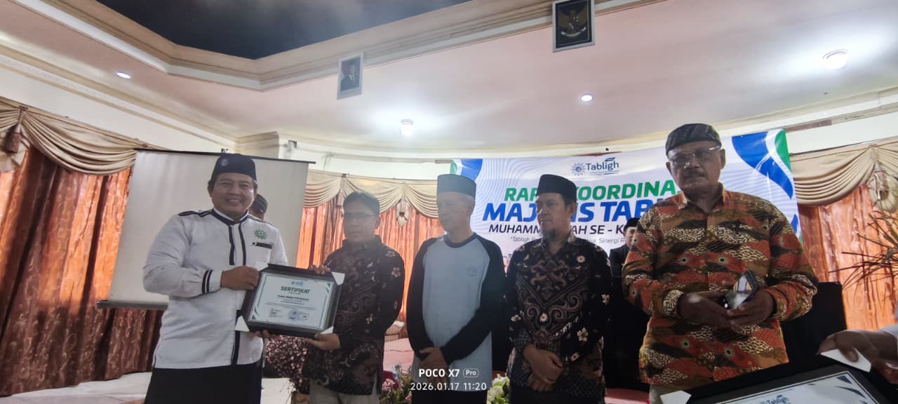 Rakor Majelis Tabligh PDM Kota Surabaya Ditutup dengan Apresiasi Kinerja PCM dan Semangat Jihad Merawat Masjid