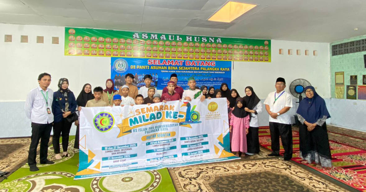 Dakwah Sosial Terus Digaungkan di Milad ke-16 RS Islam PKU Muhammadiyah Palangka Raya