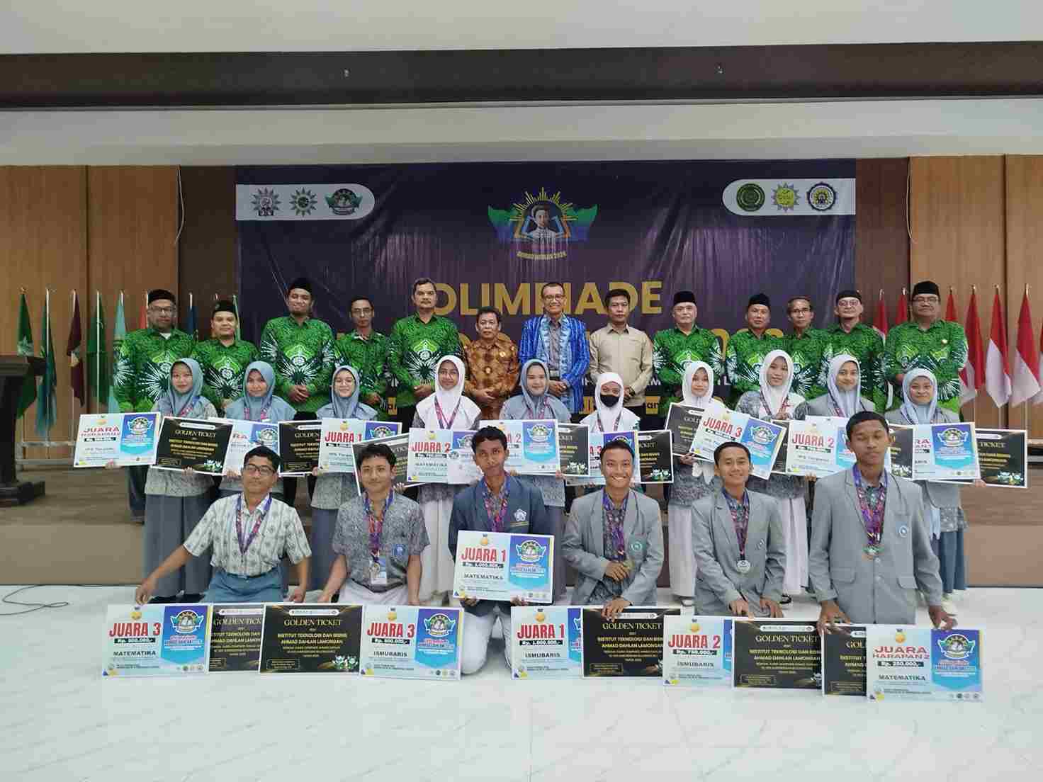 PDM Lamongan Kembali Menggelar Olimpiade Ahmad Dahlan, Berikut Daftar Juaranya