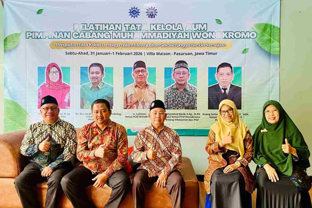 Ubah Raker Jadi Diksuspala Kilat, PCM Wonokromo Targetkan Akselerasi Sekolah Unggul