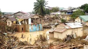 Kondisi Aceh Tamiang setelah diterjang banjir bandang. (ist)