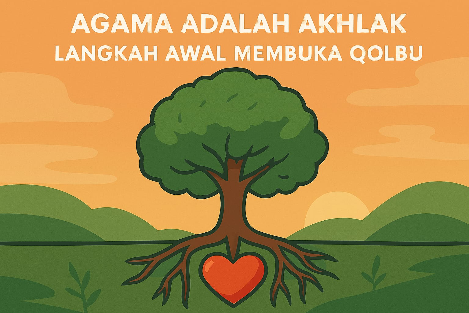 Agama Adalah Akhlak, Langkah Awal Membuka Qolbu