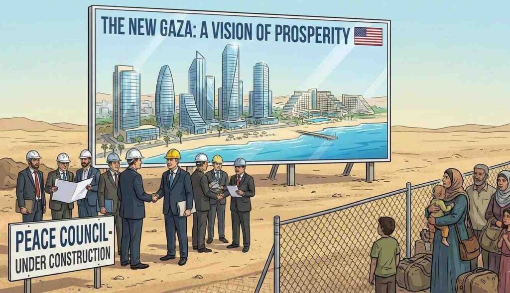 ​Ilusi "New Gaza": Perdamaian Transaksional di Atas Runtuhan Kedaulatan