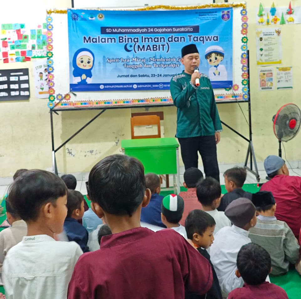 Mabit SDM 24 Gajahan Surakarta, Bentuk Generasi Tangguh Berkarakter