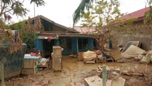 Kondisi Kampung Mekar Jaya, Kecamatan Rantau, Kabupaten Aceh Tamiang. (ist)