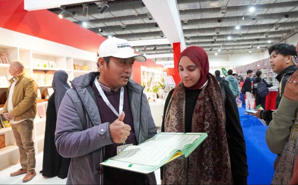 Indonesia memamerkan “Mushaf Al-Qur’an Isyarat” pertama di dunia. (ist)