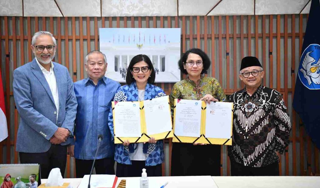 Kemendikdasmen dan Save the Children teken MoU sekolah aman. (ist)