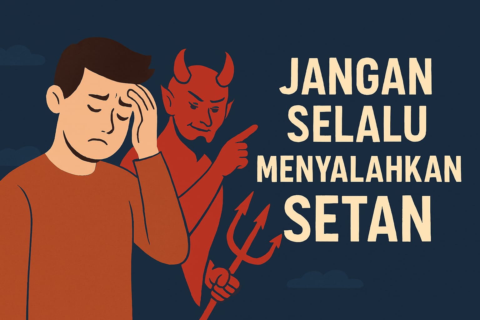 Jangan Selalu Menyalahkan Setan
