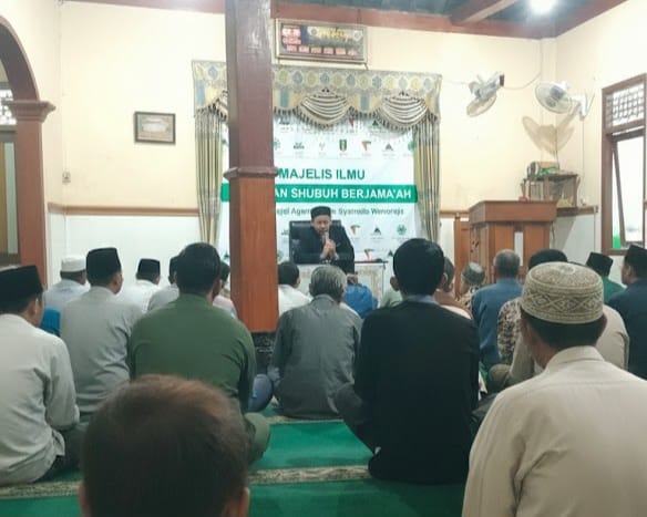 Ratusan Jemaah Padati Gerakan Subuh Berjamaah PRM Wonorejo Sukoharjo
