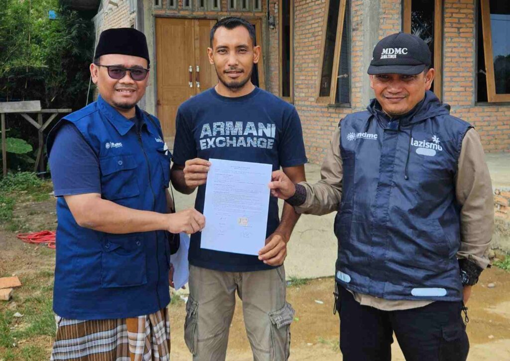 Muhammadiyah Jatim Resmi Membeli Lahan untuk Pembangunan Sumur Bor di Aceh Tamiang