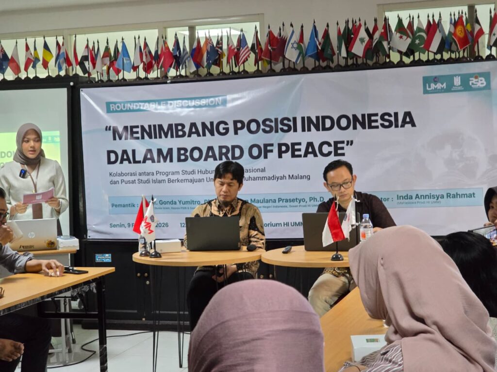 Soroti Keikutsertaan Indonesia di BoP, Prof Gonda: Jangan Sekadar Jadi Pengikut