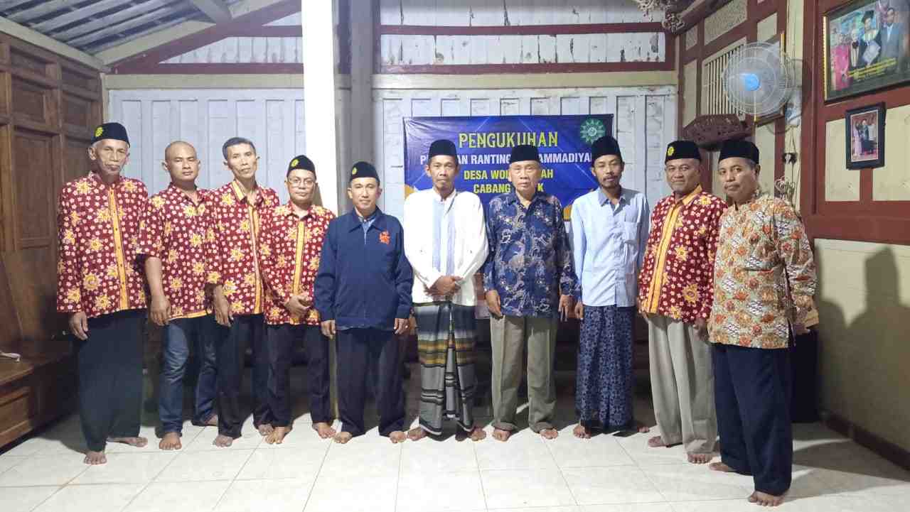 Pimpinan Ranting Muhammadiyah Wolutengah Resmi Berdiri, PRM Pertama di PCM Kerek Tuban