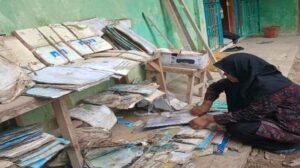 arsip KUA banyak yang rusak diterjang banjir. (ist)