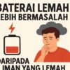 Baterai Lemah Lebih Bermasalah daripada Iman yang Lemah