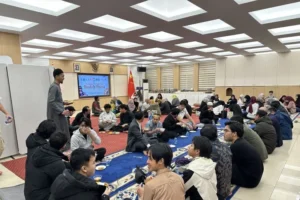 Suasana buka puasa bersama di KBRI Beijing.(antara)  