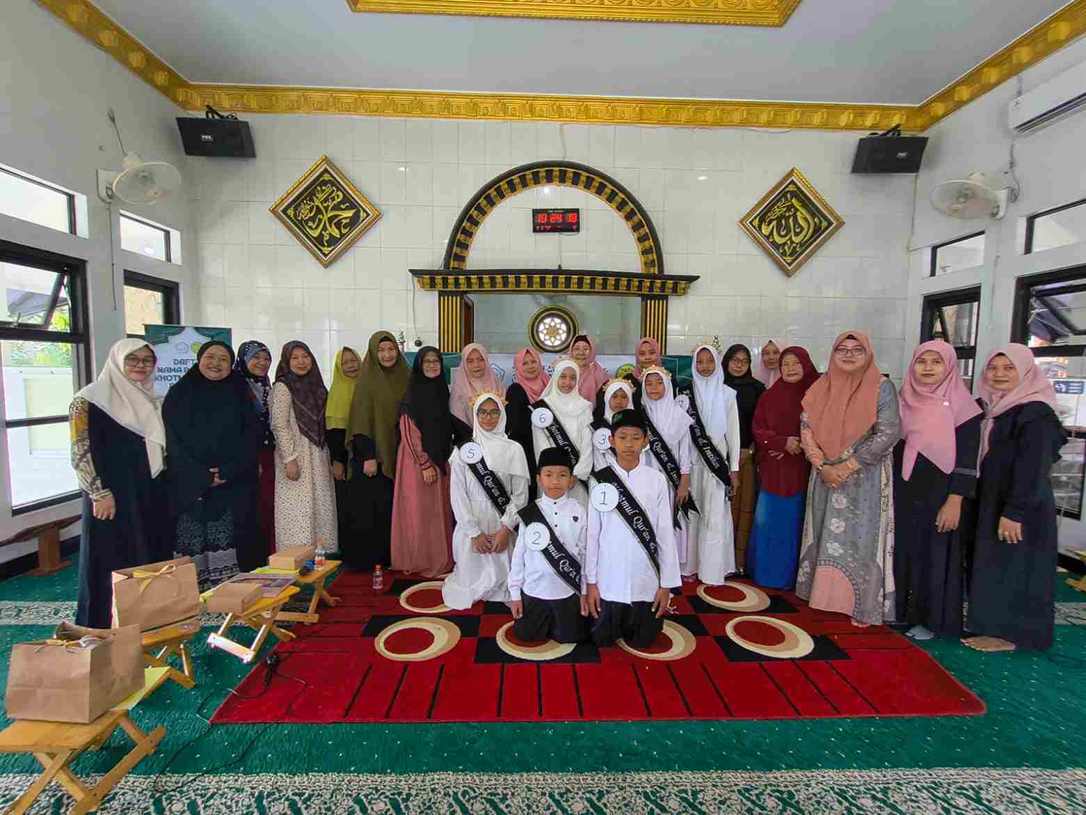 Khotmil Qur’an dan Ihmtihan TPQ Qurrota A'yun Puri Sejahtera Buduran Berlangsung Khitmad