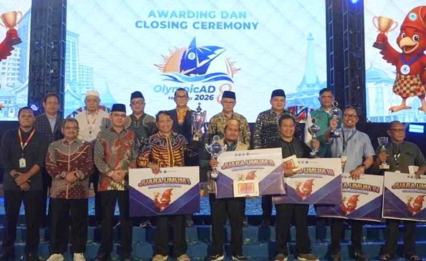 Kontingen DIY juara umum OlimpicAD 8 Makassar. (ist)