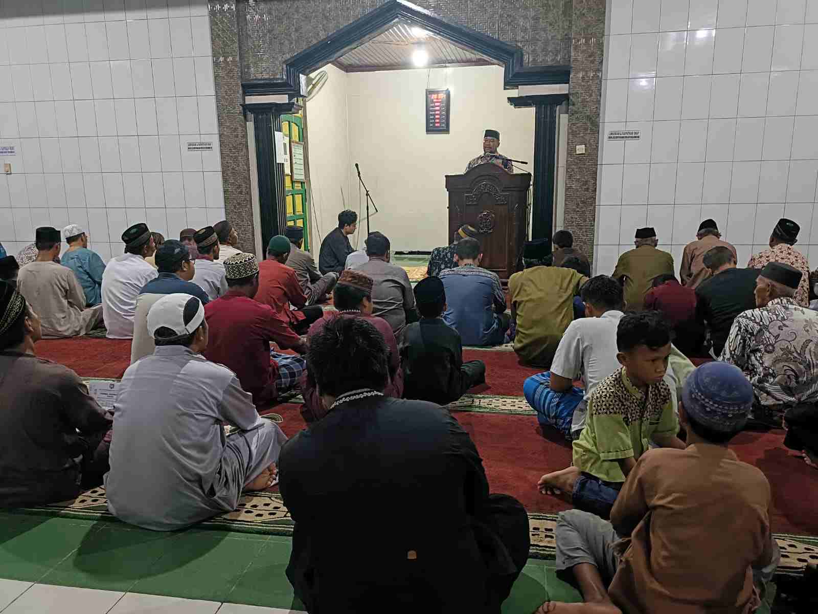 Malam Pertama Ramadan, PRM Sidomulyo Kaltim Gelar Tarawih Perdana