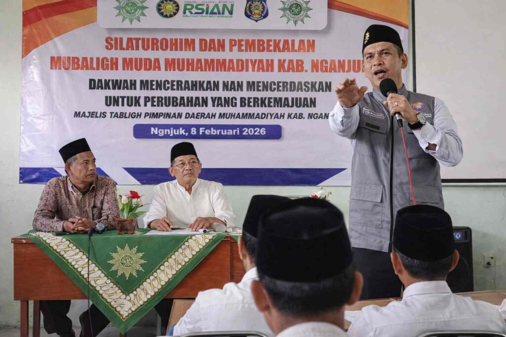 Ustaz M Roissudin Berikan Pembekalan Mubaligh Muda Muhammadiyah Nganjuk