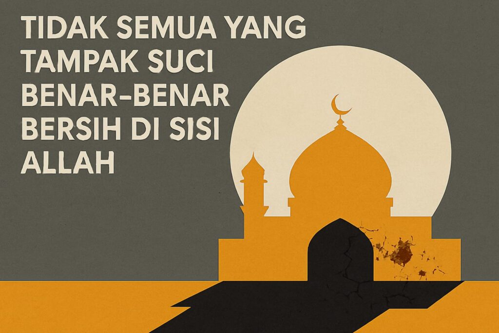 Tidak Semua yang Tanpak Suci Benar-Benar Bersih di Sisi Allah