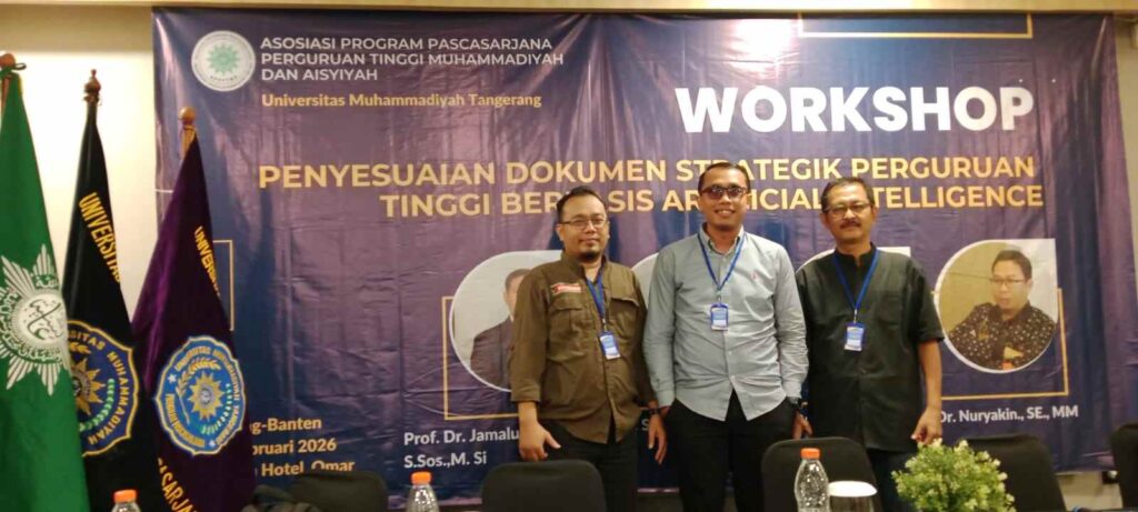 Dosen Pascasarjana UM-SURA Ikuti Workshop Nasional APPTMA untuk Tata Kelola Berbasis AI