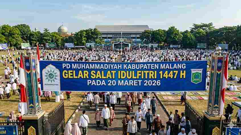 Sebanyak 62 Lokasi Salat Idulfitri di Wilayah Kabupaten Malang pada 20 Maret 2026