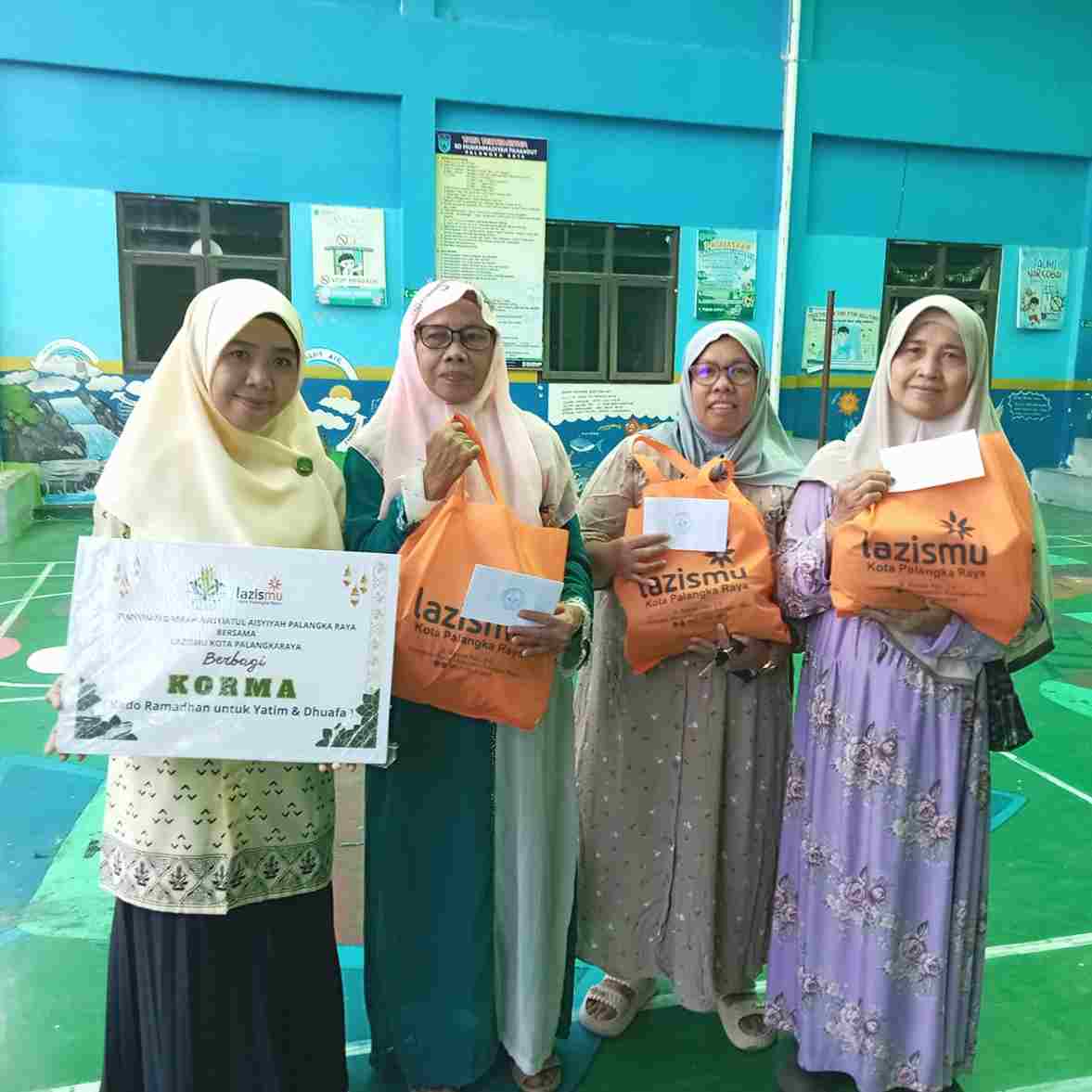 Kolaboarsi NA dan LAZISMU Kota Palangka Raya Hadirkan Kegembiraan Lewat KORMA