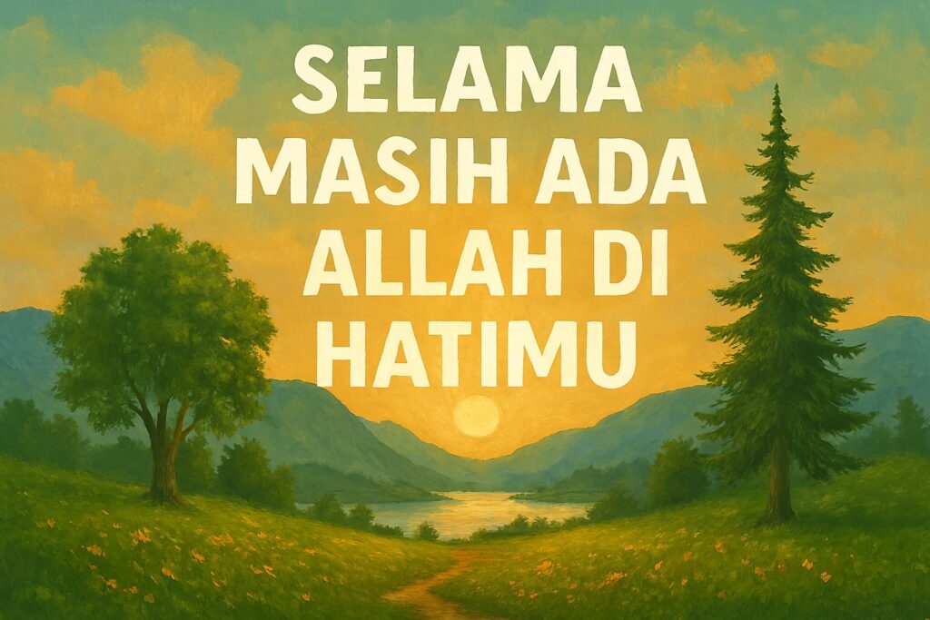 Selama Masih ada Allah di Hatimu