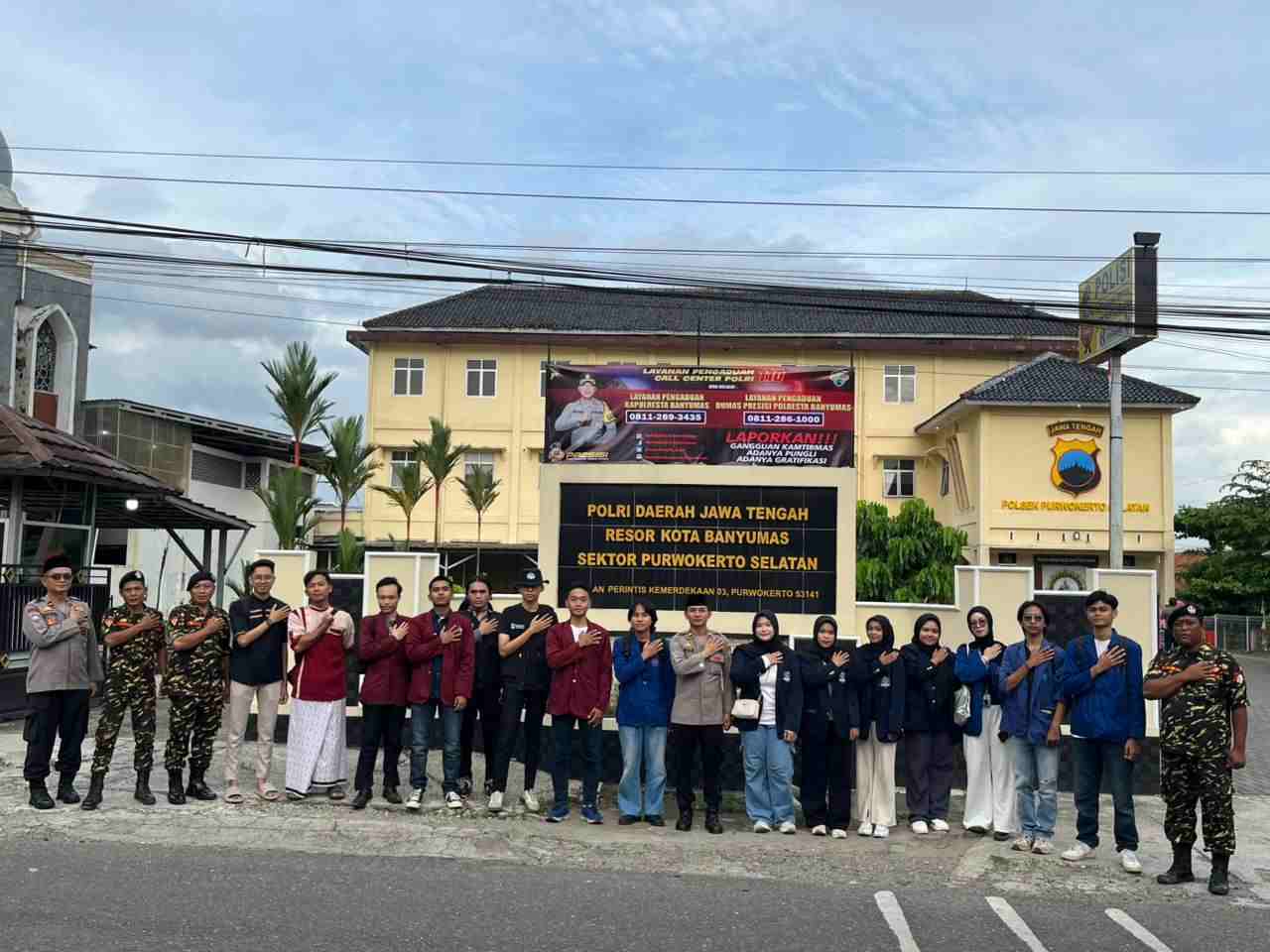 Satu Barisan dengan Polri dan Ormas Kepemudaan, Pemuda Muhammadiyah untuk Kondusifitas Wilayah