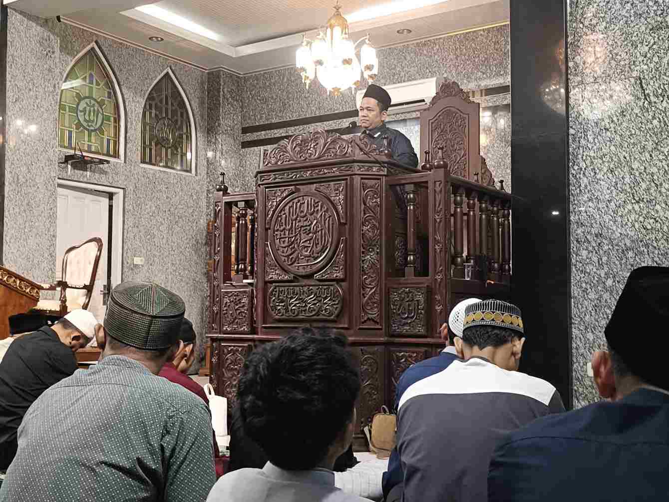 Kultum Ramadan di Masjid Ad Da’wah, Elviandri Tekankan Dimensi Spiritual Puasa