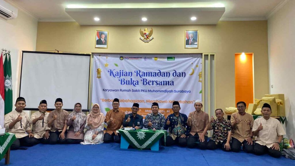 Karyawan RS PKU Muhammadiyah Surabaya Sukses Gelar Kajian Spesial Ramadan dan Buka Bersama 1447 H