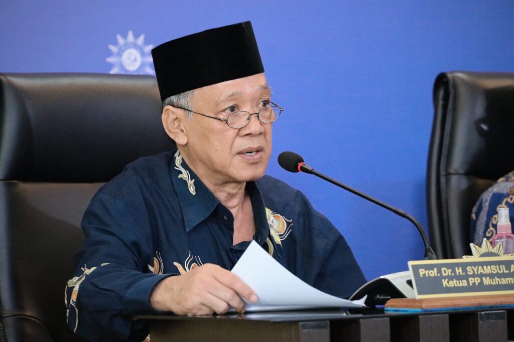 Ketua PP Muhammadiyah, Prof. Syamsul Anwar.