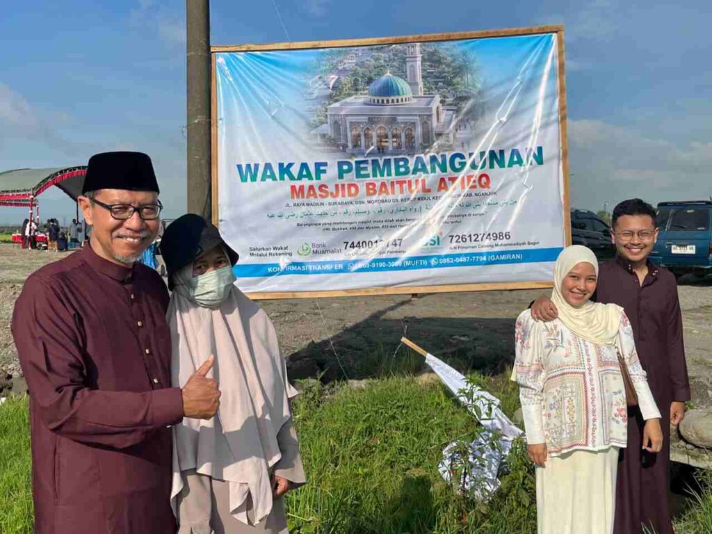 Wakaf 5.050 M2 untuk Muhammadiyah Nganjuk: Ikhtiar Membangun Masjid di Jalur Strategis