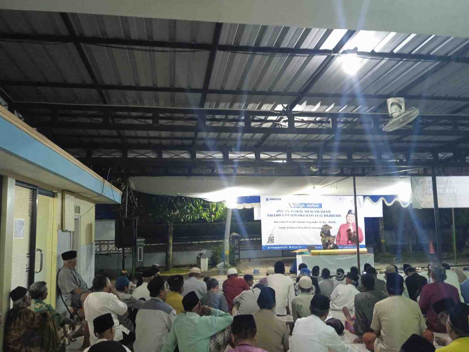 Dari Tarawih hingga TPQ, 38 Siswa SMA Muhammadiyah 1 Purwokerto Hidupkan Dakwah Ramadan 