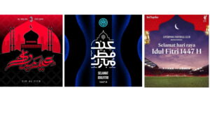 Ucapan Idulfitri dari Liverpool FC, AC Milan dan Inter Milan.