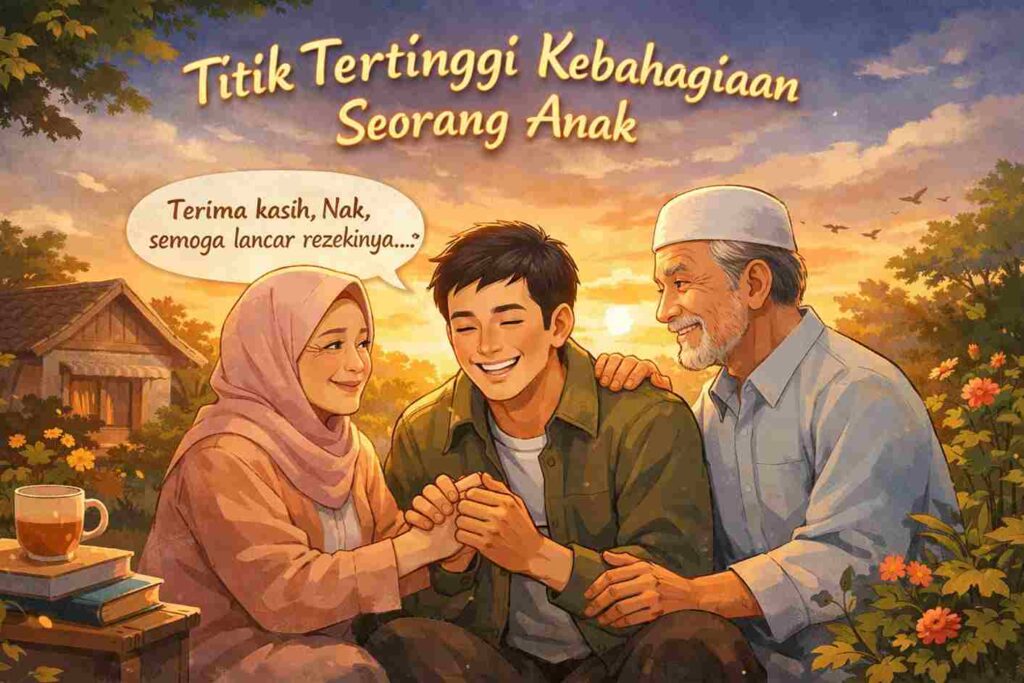Titik Tertinggi Kebahagian Seorang Anak