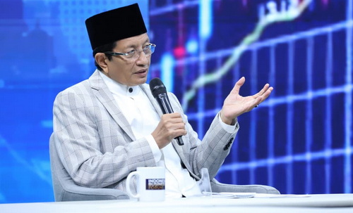 Menteri Agama, Nasaruddin Umar.