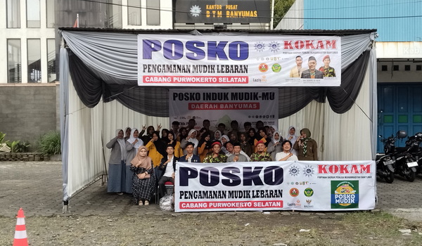 Posko MudikMu Aman 2026 Purwokerto Selatan. (ist)