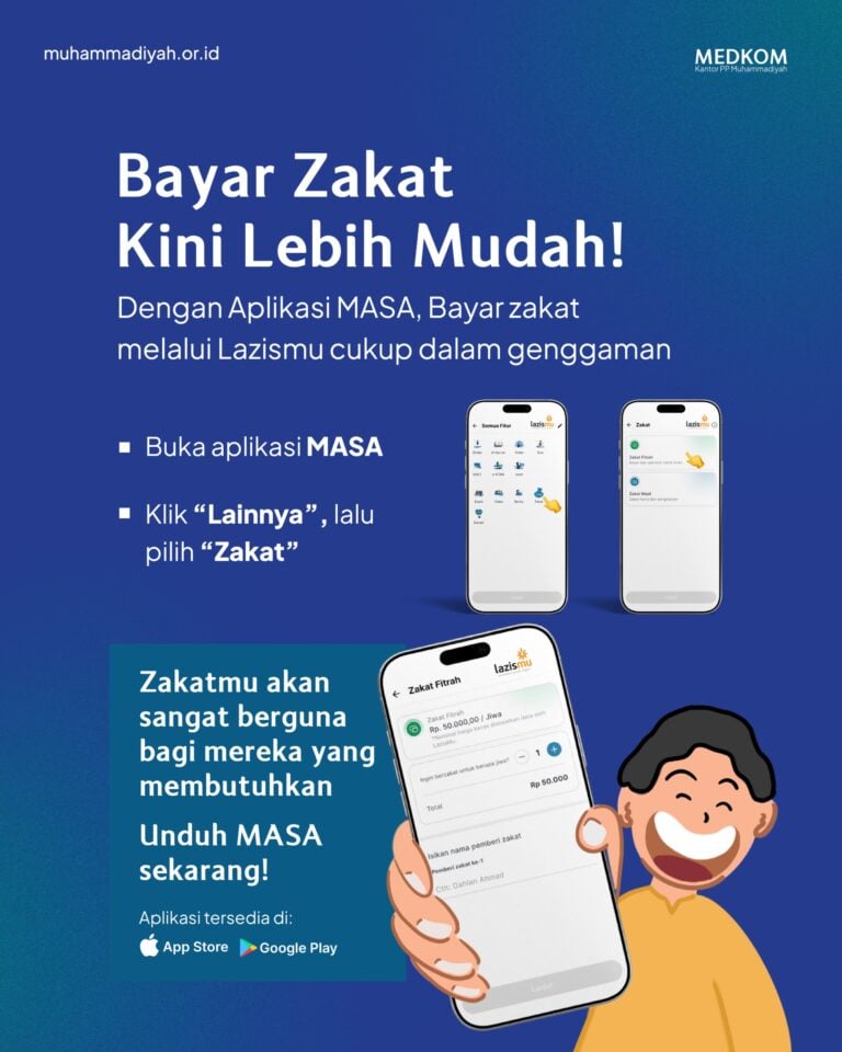 Berikut Cara Bayar Zakat di Aplikasi MASA