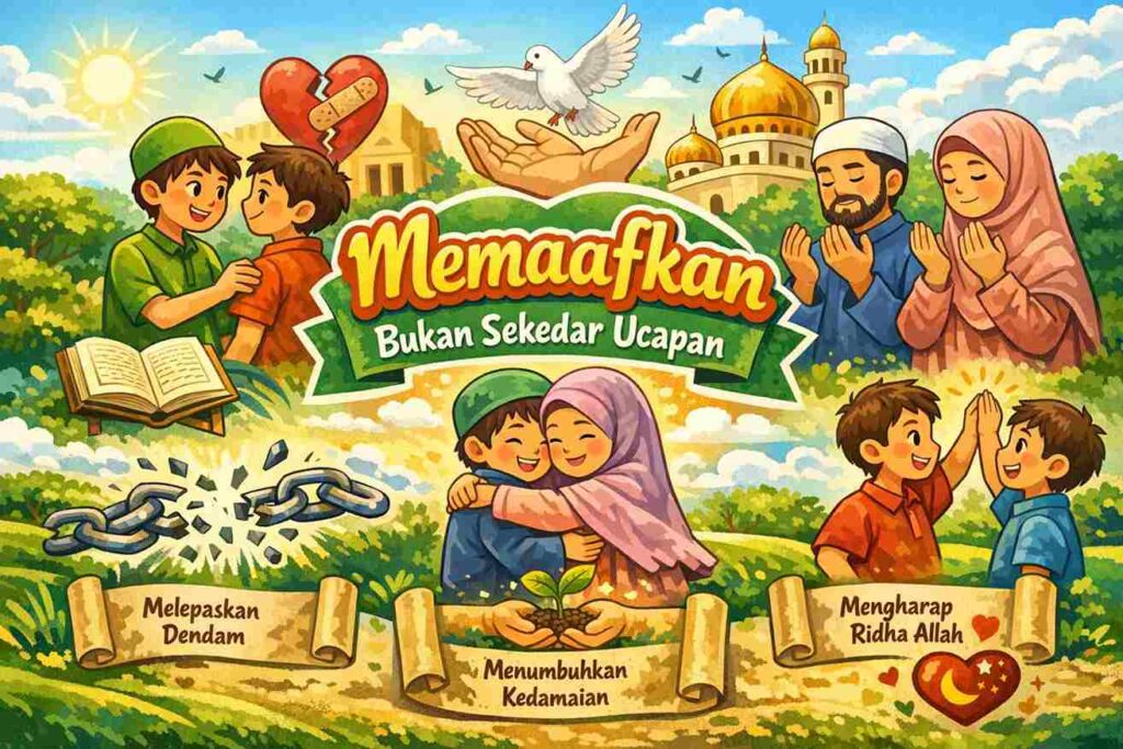 Memaafkan Bukan Sekedar Ucapan